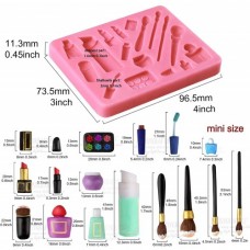 FONDANT MOULD MAKE UP PINK