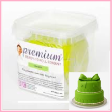 PREM FONDANT LIME GREEN 1KG