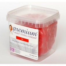 PREM FONDANT RED 1KG
