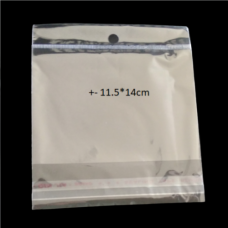 PVC PLASTIC 11.5*14CM +-100'S