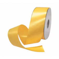 RIBBON THICK GOLD 2.8CM