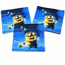 P/SERVIETTES MINIONS 20'S