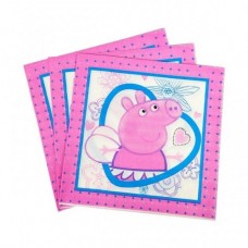 P/SERVIETTES PEPPA PIG 20'S