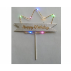 C/TOPPER HBD LIGHT UP GOLD
