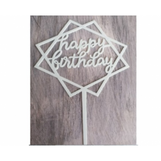 C/TOPPER HBD BIG SQUARES L/BLUE