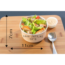 KRAFT SALAD BOWL 16oz 50'S