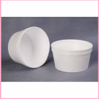 TUB 350ML FOAM WHITE 25'S