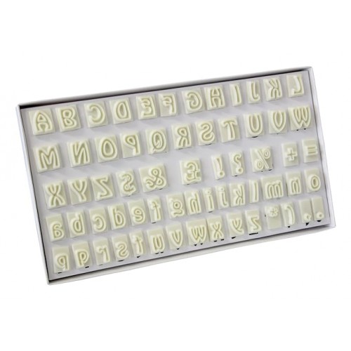 ALPHABET CUTTER SET FONDANT ALPHABET CUTTER SET FONDANT
