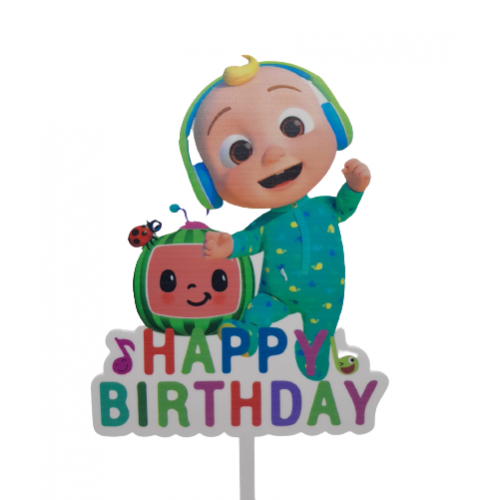 C/TOPPER HBD COCOMELON C/TOPPER HBD COCOMELON