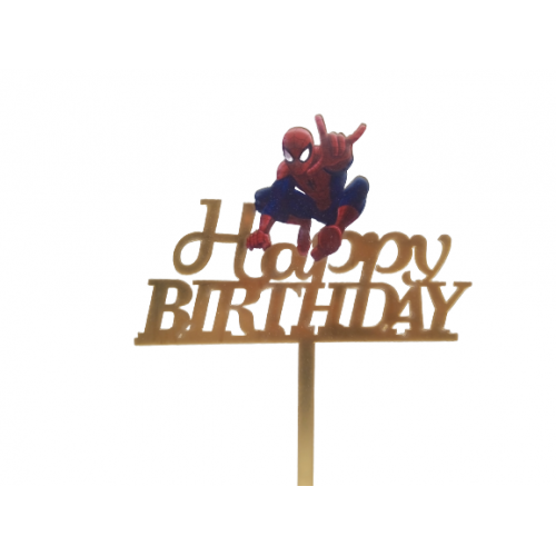 C/TOPPER MINI SPIDERMAN C/TOPPER MINI SPIDERMAN