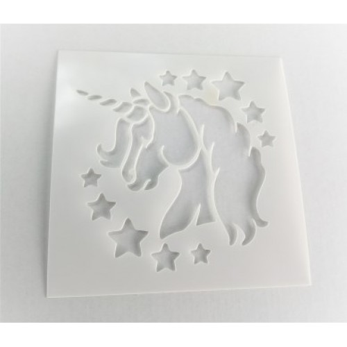 STENCIL UNICORN 14*14 STENCIL UNICORN 14*14