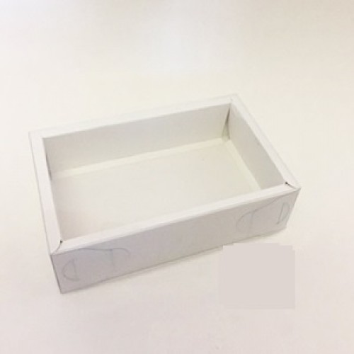 BOX SMALL CHOC WHITE160x135x30MM BOX SMALL CHOC WHITE160x135x30MM