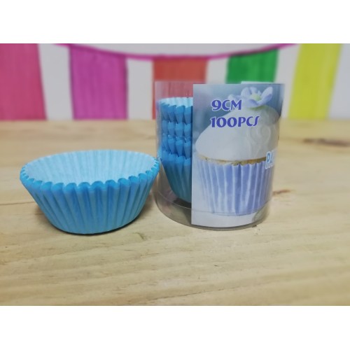 C/CAKE CUPS LIGHT BLUE 9CM 100'S C/CAKE CUPS LIGHT BLUE 9CM 100'S