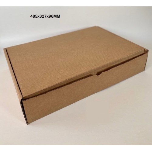BOX PLATTER CORRUGATED 485x327x96MM BOX PLATTER CORRUGATED 485x327x96MM