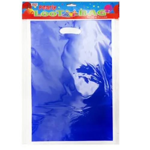 PARTY LOOT BAG DARK BLUE 10'S PARTY LOOT BAG DARK BLUE 10'S