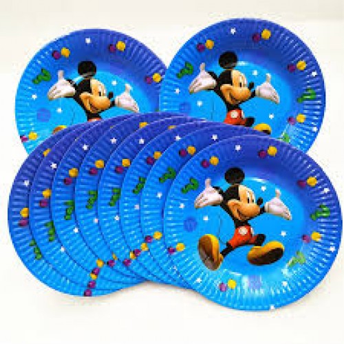 P/PLATES MICKEY MOUSE 10'S P/PLATES MICKEY MOUSE 10'S