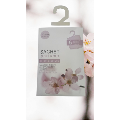 SCENTED SACHET PERFUME CHERRY BLOSSOM EA SCENTED SACHET PERFUME CHERRY BLOSSOM EA