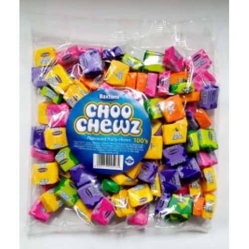 CHOO CHEWZ FRUITY 100'S