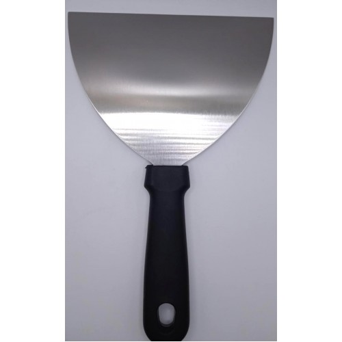 SCRAPER S/STEEL LARGE WITH HANDLE 15CM SCRAPER S/STEEL LARGE WITH HANDLE 15CM