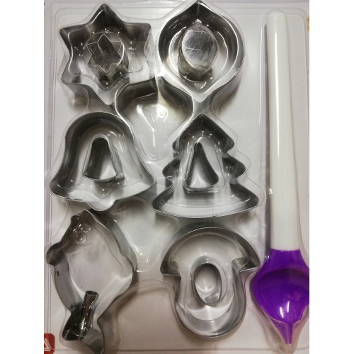 COOKIE CUTTER SET XMAS 7'S COOKIE CUTTER SET XMAS 7'S