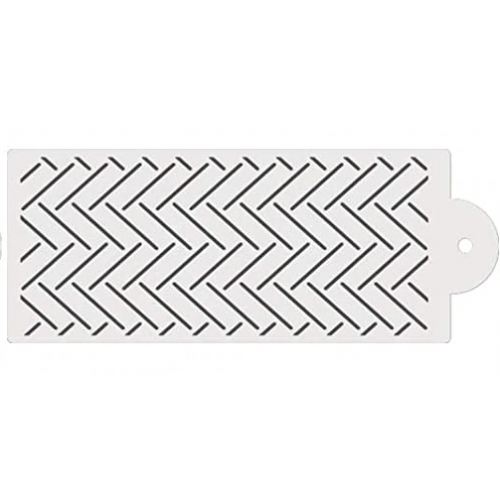 STENCIL FOR CAKE LINES 30*14CM STENCIL FOR CAKE LINES 30*14CM