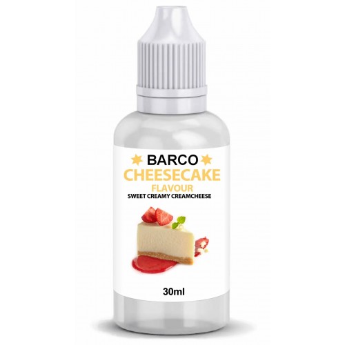 BARCO FLAVOUR CHEESECAKE 30ML BARCO FLAVOUR CHEESECAKE 30ML