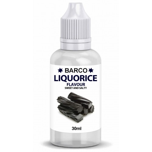 BARCO FLAVOUR LIQUORICE 30ML BARCO FLAVOUR LIQUORICE 30ML