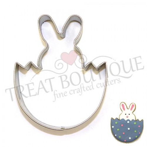 COOKIE CUTTER BUNNY IN EGG 8.5X7CM COOKIE CUTTER BUNNY IN EGG 8.5X7CM