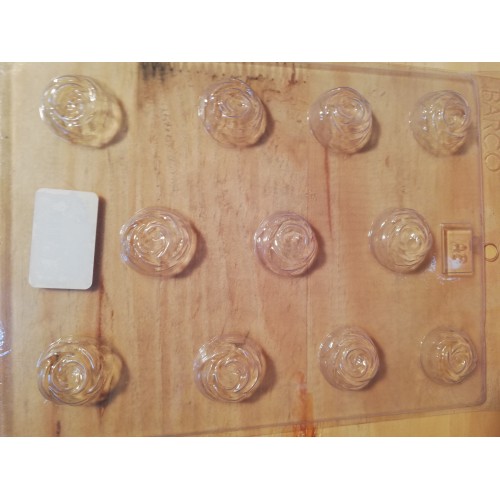 CHOC MOULD ROSES CHOC MOULD ROSES