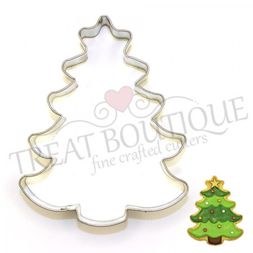 COOKIE CUTTER FIR TREE WIDE 10.5*8.5CM COOKIE CUTTER FIR TREE WIDE 10.5*8.5CM