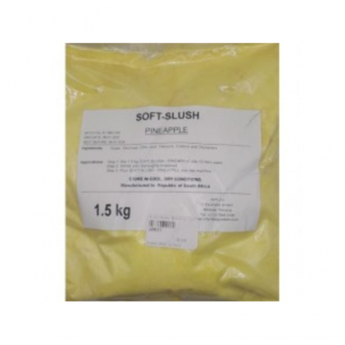 SLUSH POWDER PINEAPPLE 1.5KG SLUSH POWDER PINEAPPLE 1.5KG