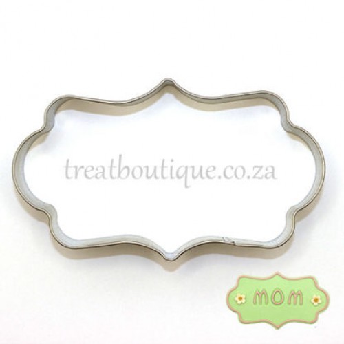 COOKIE CUTTER PLAQUE A 7X13CM COOKIE CUTTER PLAQUE A 7X13CM
