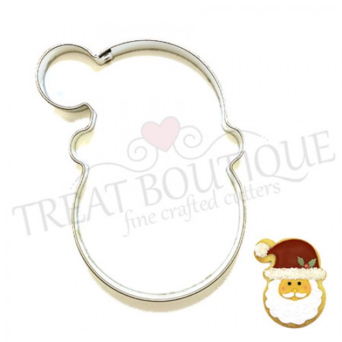COOKIE CUTTER SANTA FACE 9*6.5CM COOKIE CUTTER SANTA FACE 9*6.5CM