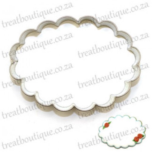 COOKIE CUTTER OVAL 10.5*8CM COOKIE CUTTER OVAL 10.5*8CM
