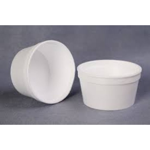 TUB 350ML FOAM WHITE 25'S