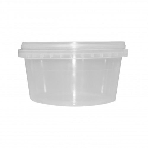 TUB & LID CLEAR 350ML TAMPER PROOF TUB & LID CLEAR 350ML TAMPER PROOF