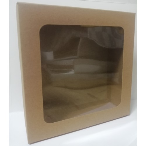 GIFT BOX KRAFT SQUARE WINDOW GIFT BOX KRAFT SQUARE WINDOW