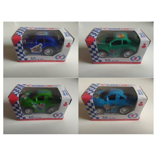 TOY CARS PULL BACK & GO ASS 1'S TOY CARS PULL BACK & GO ASS 1'S